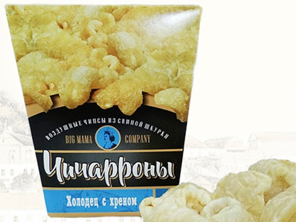 Чичарроны со вкусом холодца и хрена в Тамбове