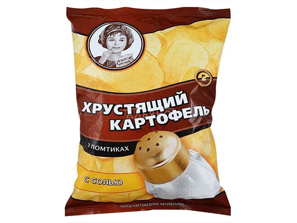 Картофельные чипсы "Девочка" 160 гр. в Тамбове