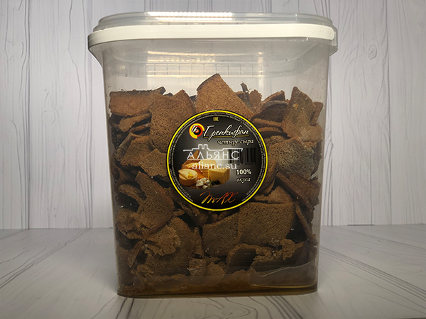 Ржаные гренки со вкусом четыре сыра в Тамбове