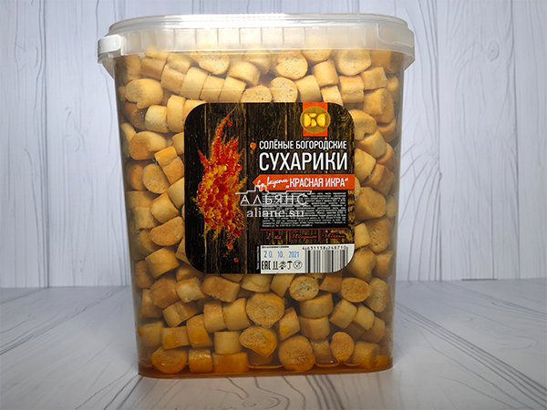 Сухарики с красной икрой в Тамбове