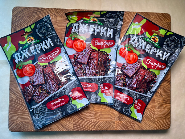 Джерки из индейки "Баффало" 45 гр. в Тамбове