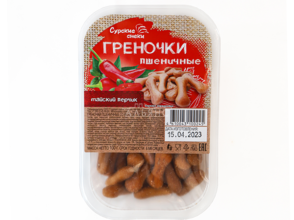 Сурские гренки Тайский перчик (100 гр) в Тамбове