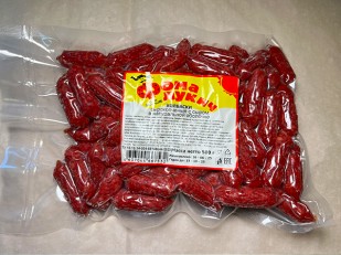 Рыбные снеки: Колбаски ФОМА ЛУКИЧ (с беконом) (по 0,5кг)