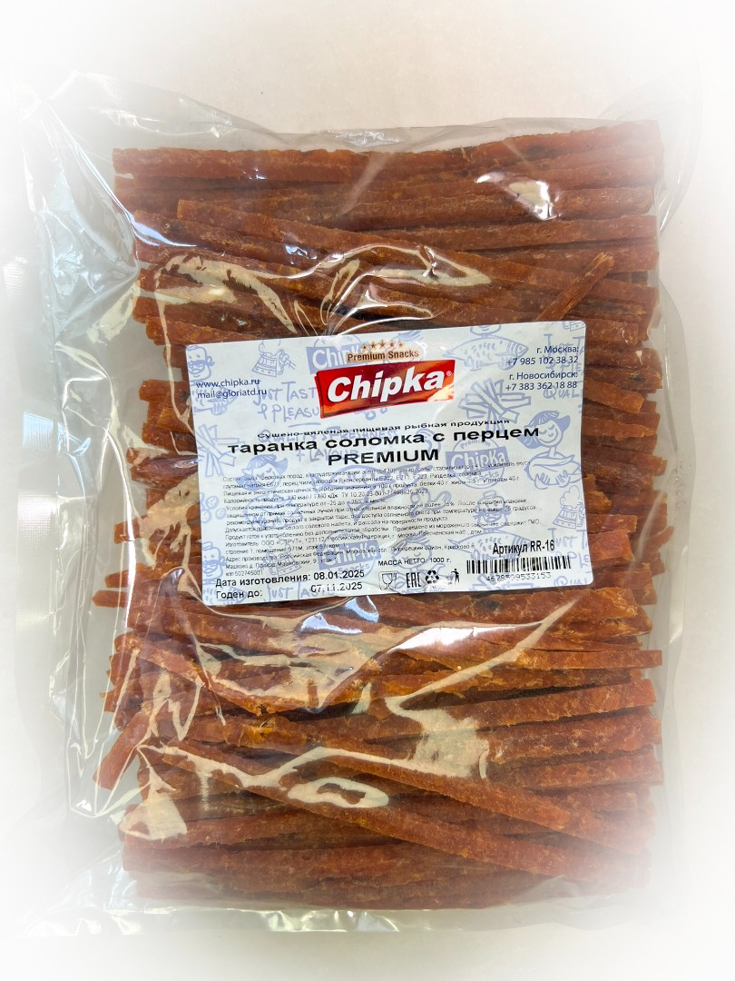 Таранка с перцем (соломка) (Chipka ПРЕМИУМ) в Тамбове