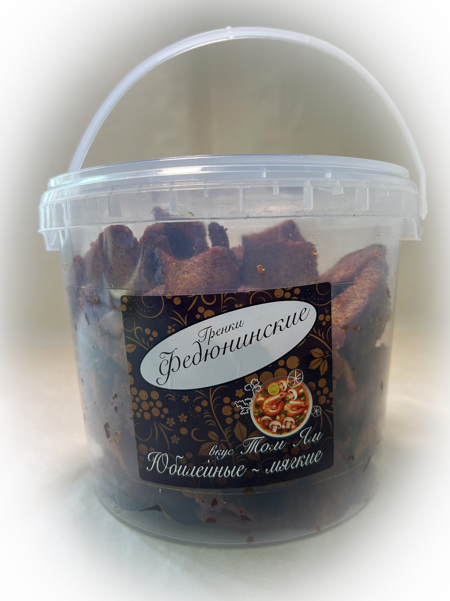 Гренки "ФЕДЮНИНСКИЕ" "Том ям" (ведро 900 гр.) в Тамбове