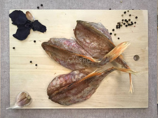 Чипсы из лаваша: Окунь морской вяленый