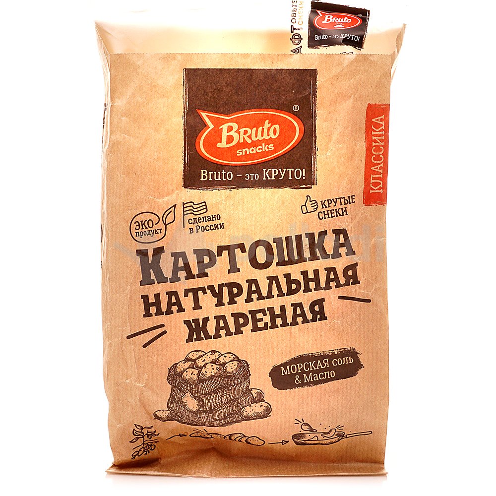 Картофель «Бруто» с солью 70 гр. в Тамбове