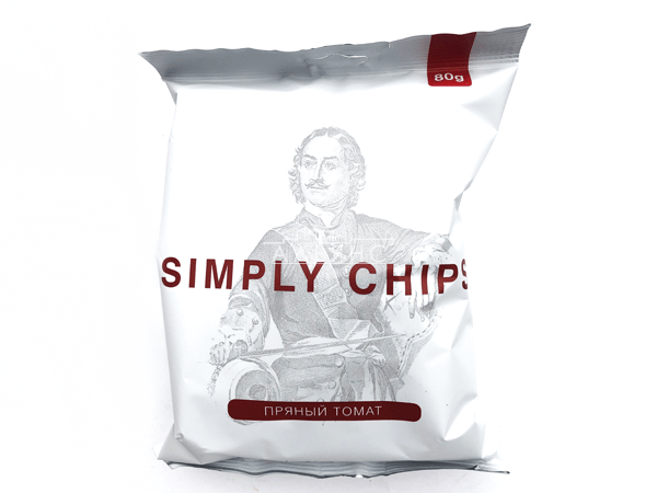 Картофельные чипсы "Simple chips" Пряный томат 80 гр. в Тамбове